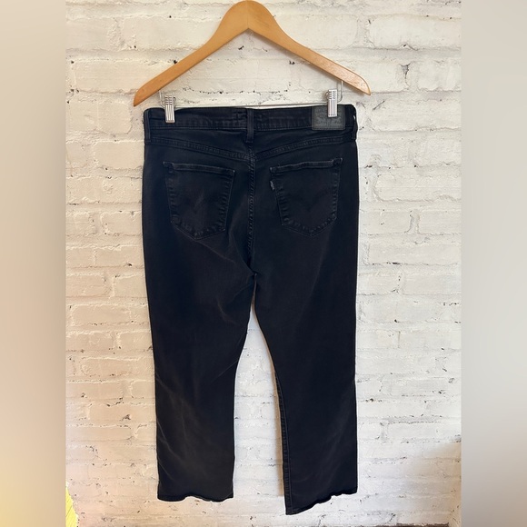 Levi’s Women’s Black Stretch Bootcut Jeans Size 12 - Picture 3 of 5